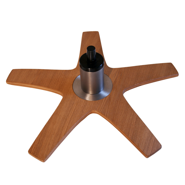 Star - steel centerpiece        